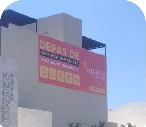 Estructura publicitaria instalada en Querétaro - proyecto 4